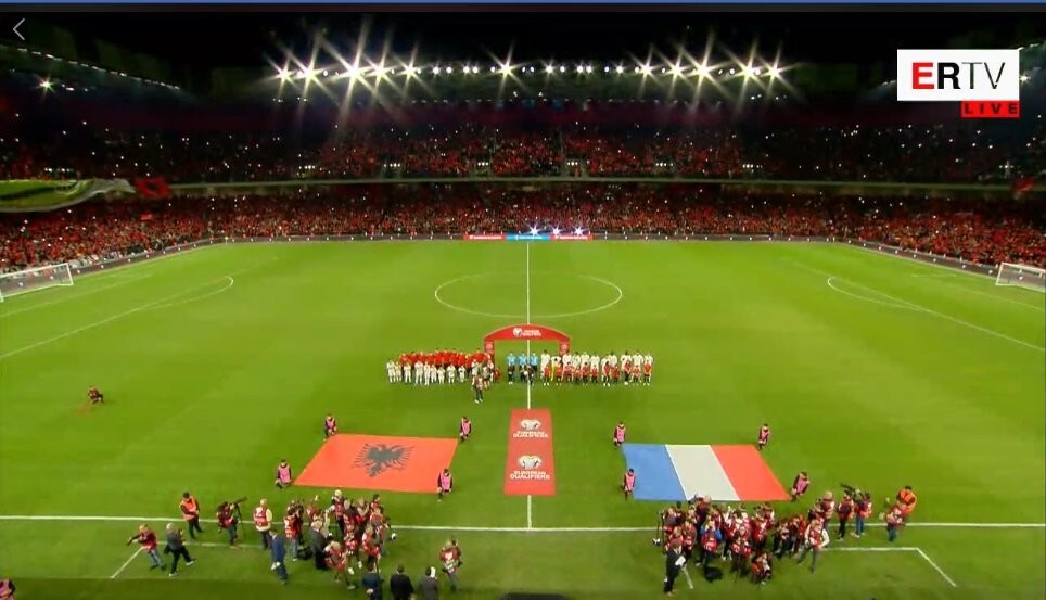 Che spettacolo l'Air Albania Stadium