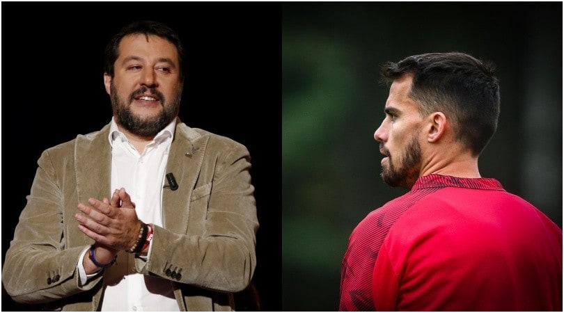 Salvini attacca Suso: battibecco social sotto al post del Milan