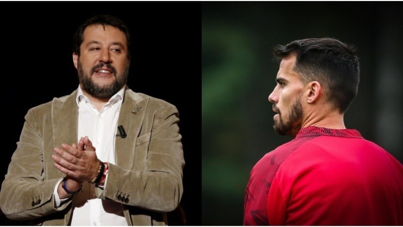 Salvini attacca Suso: battibecco social sotto al post del Milan