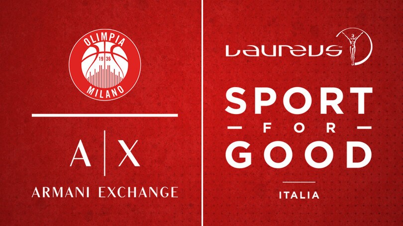 Olimpia Milano e Fondazione Laureus Italia Onlus per i diritti dell'infanzia