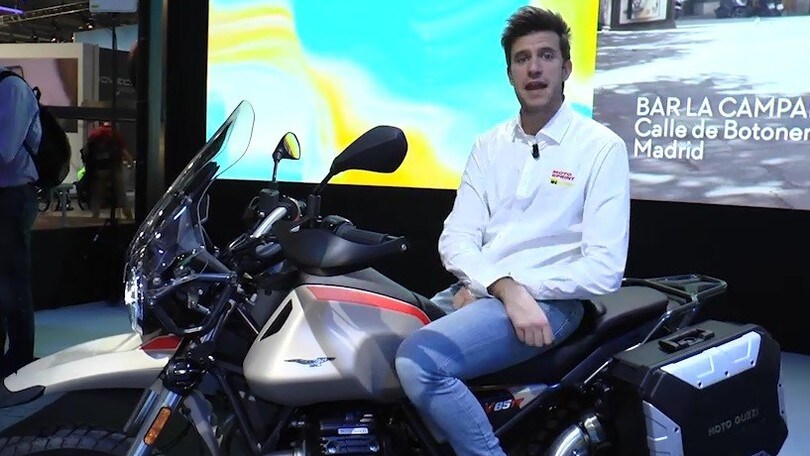 EICMA 2019: il video di Moto Guzzi V85 TT Travel