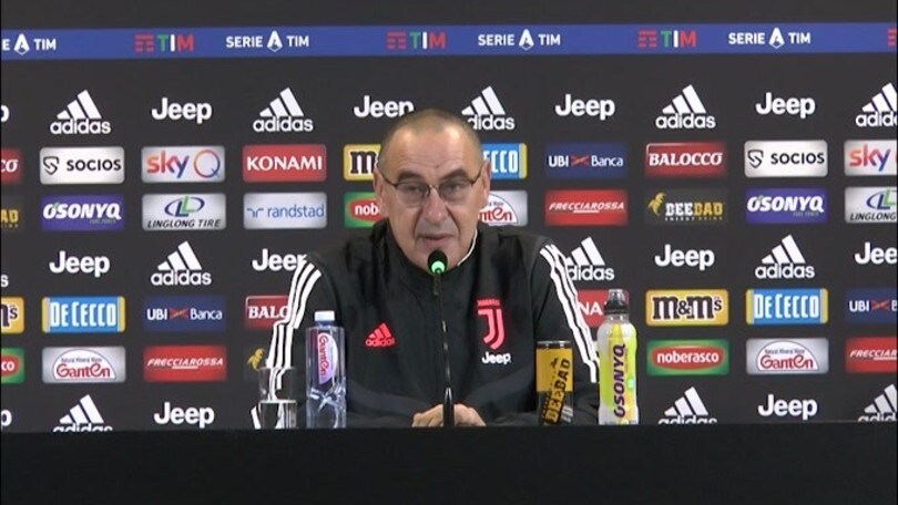 Sarri: "Ronaldo al 99% non giocherà domani"