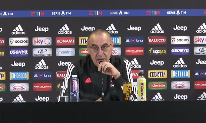 Sarri: "Nazionali? Rientrati con piccoli acciacchi"