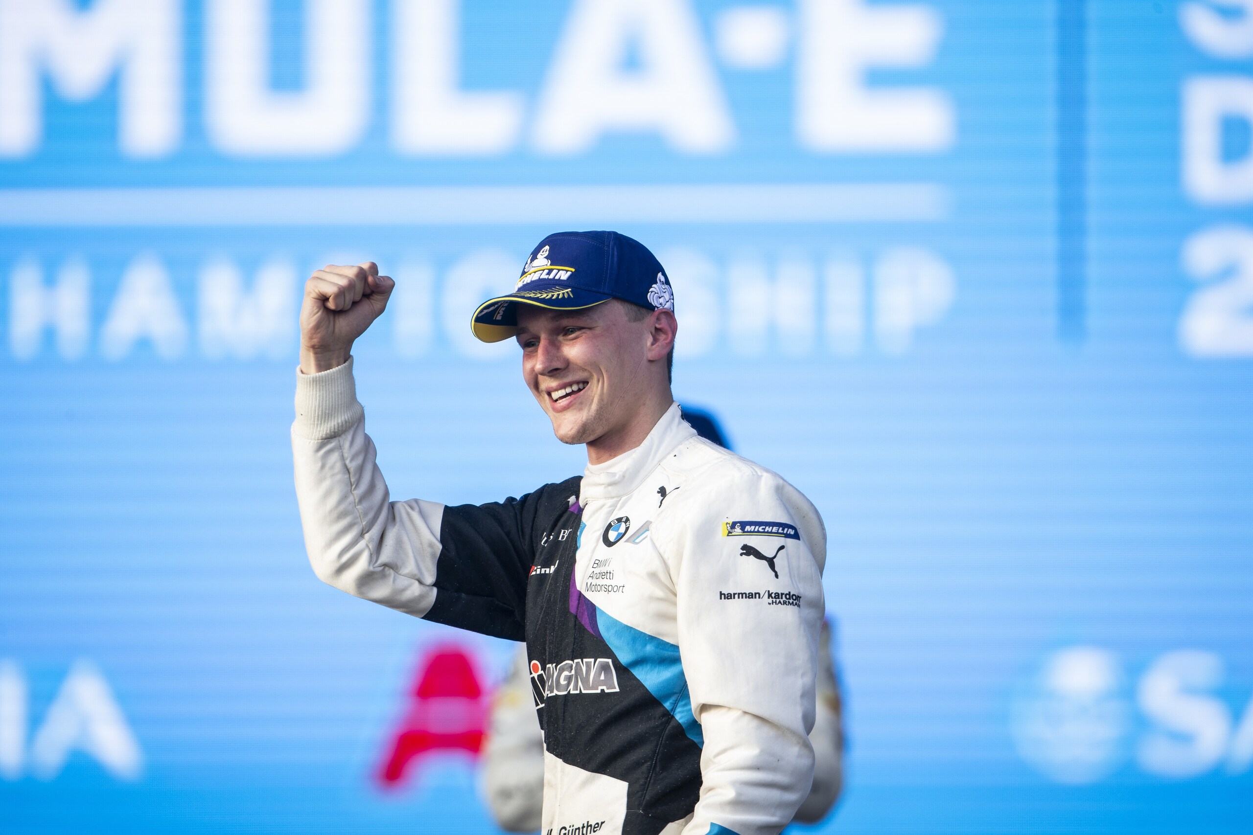 Formula E, Gara 2: Guenther addio podio, BMW penalizzata all'ePrix di Riad