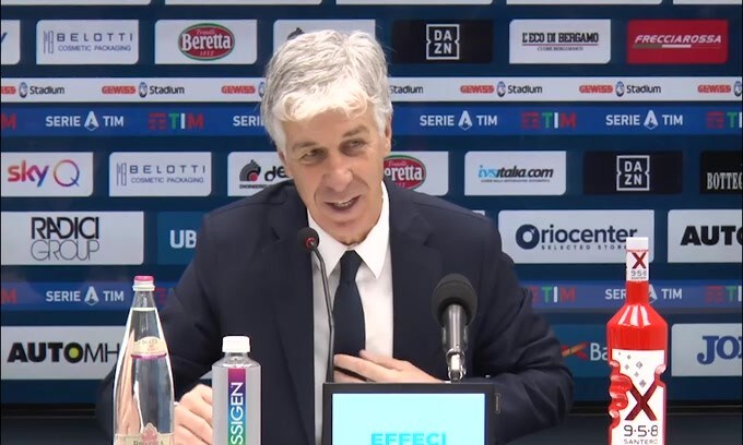 Gasperini: "Atalanta superiore alla Juve per 75'"
