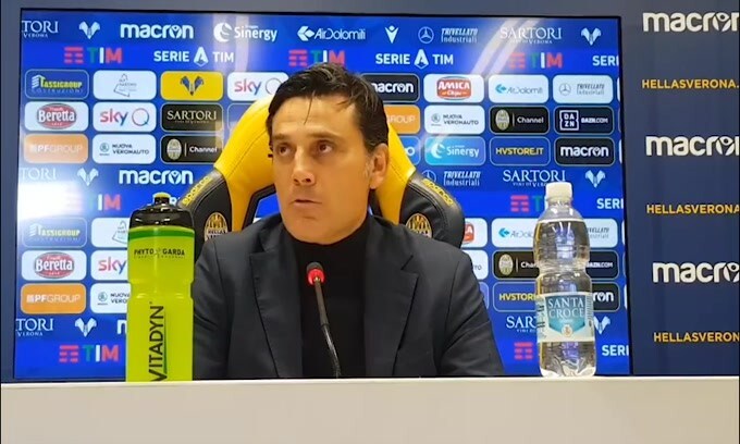 Montella: "Bisogna saper gestire questo momento"