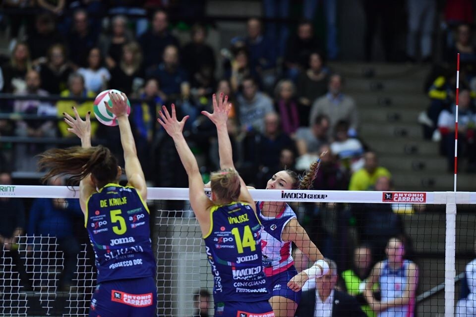 A1 Femminile, l'Imoco fa il vuoto, Novara perde in casa