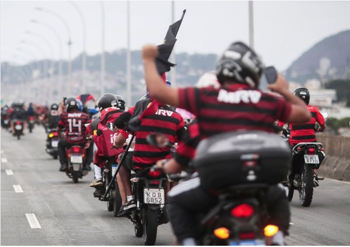 Flamengo, la Libertadores libera la fantasia. Anche in  moto