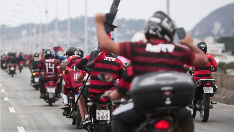 Flamengo, la Libertadores libera la fantasia. Anche in  moto
