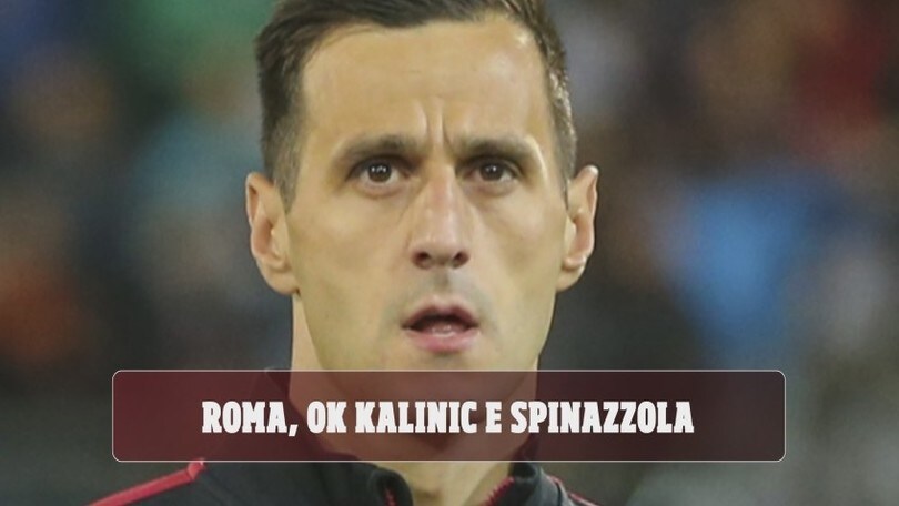 Roma, Kalinic e Spinazzola tornano ad allenarsi