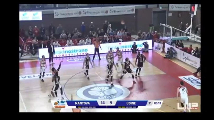 Mvp 10^ giornata Serie A2 - Kenny Lawson Jr. (Pompea Mantova)