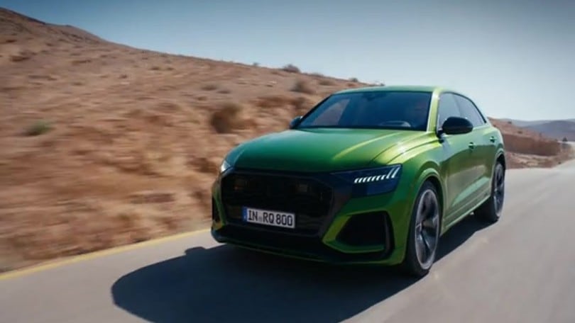 Audi RS Q8, SUV esagerato: VIDEO