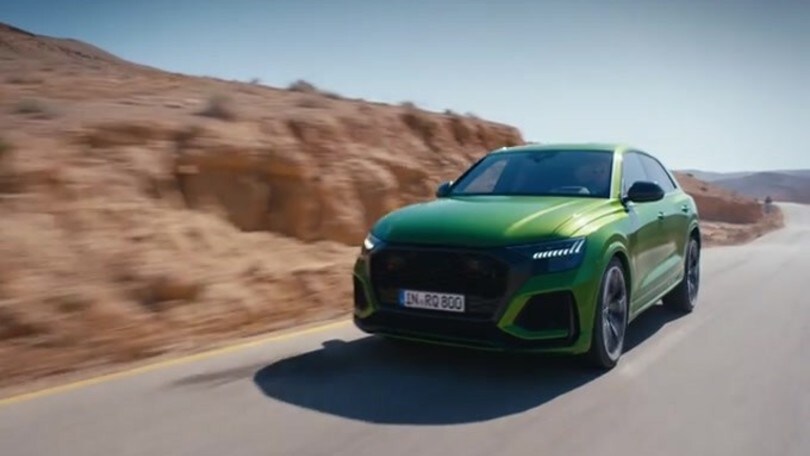 Audi RS Q8 in off-road VIDEO
