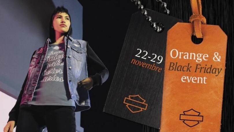 Harley-Davidson, settimana di saldi con l'Orange&Black Friday