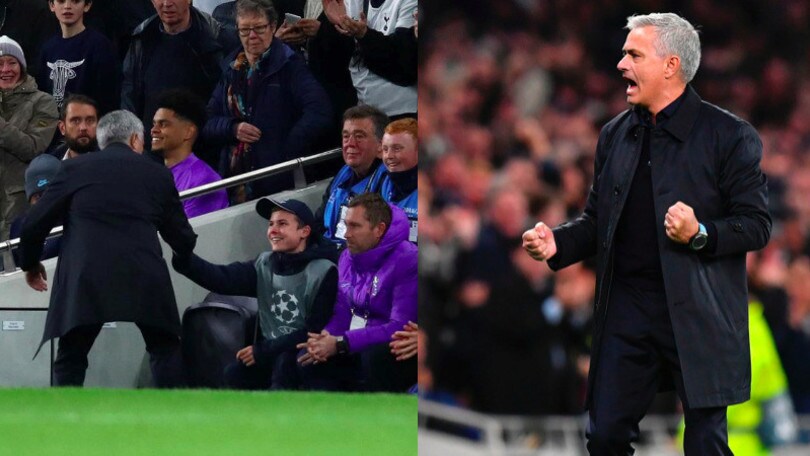 Tottenham: il raccattapalle propizia il gol di Kane, Mourinho ringrazia