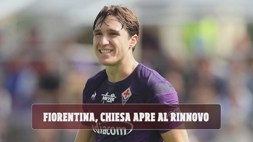 Fiorentina, Chiesa apre al rinnovo