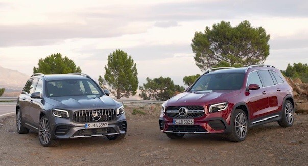 Mercedes GLB e Mercedes-AMG GLB 53 4Matic a confronto: VIDEO