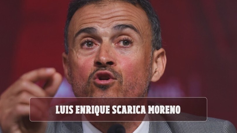 Spagna, Luis Enrique scarica Moreno
