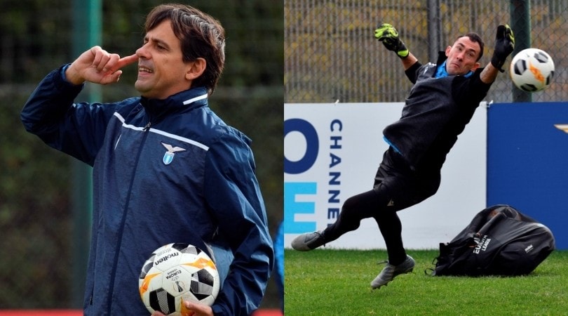 Lazio, super lavoro per Proto in vista dell’Europa League