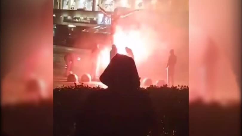 Malmoe, data alle fiamme la statua dedicata a Ibrahimovic