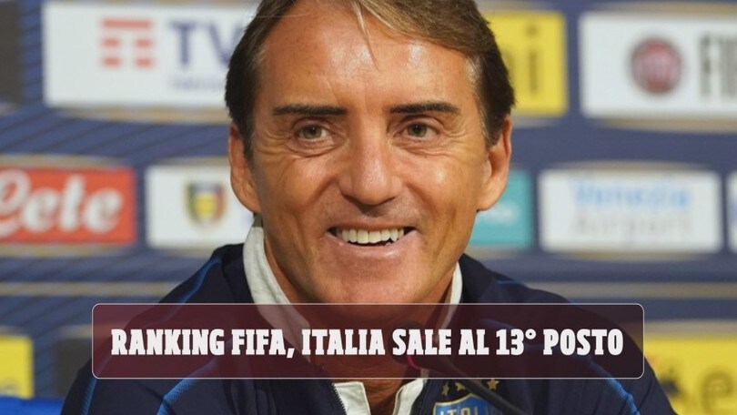 Ranking FIFA, l'Italia guadagna due posizioni