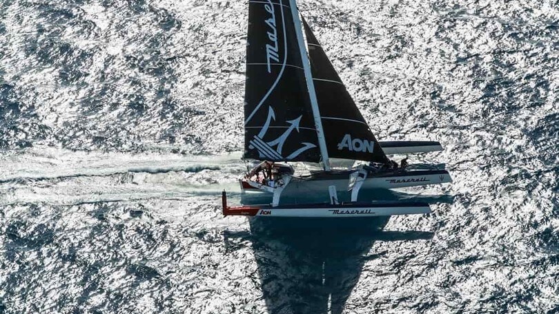 Maserati, prestazioni da supercar per il trimarano Multi 70