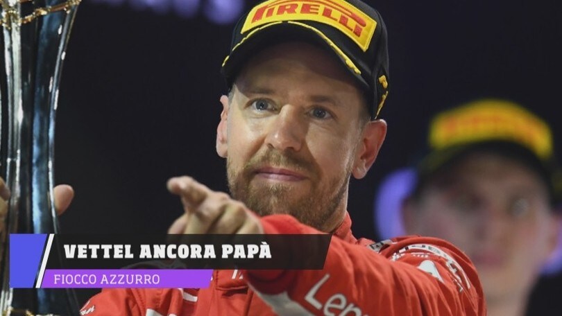 Sebastian Vettel papà per la terza volta