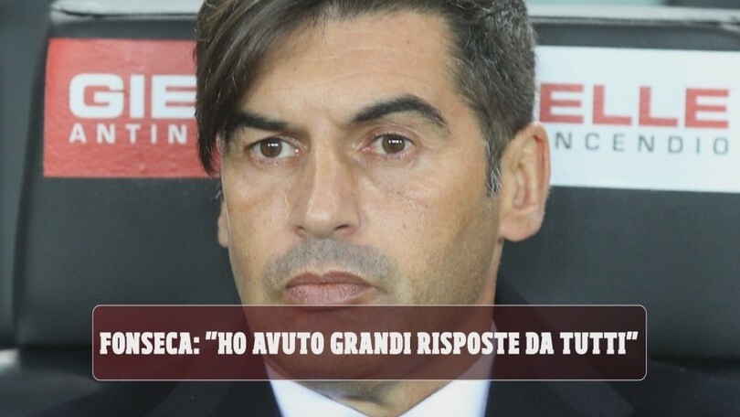 Roma, Fonseca: "Ho avuto grandi risposte da tutti. Pellegrini? Sta bene"