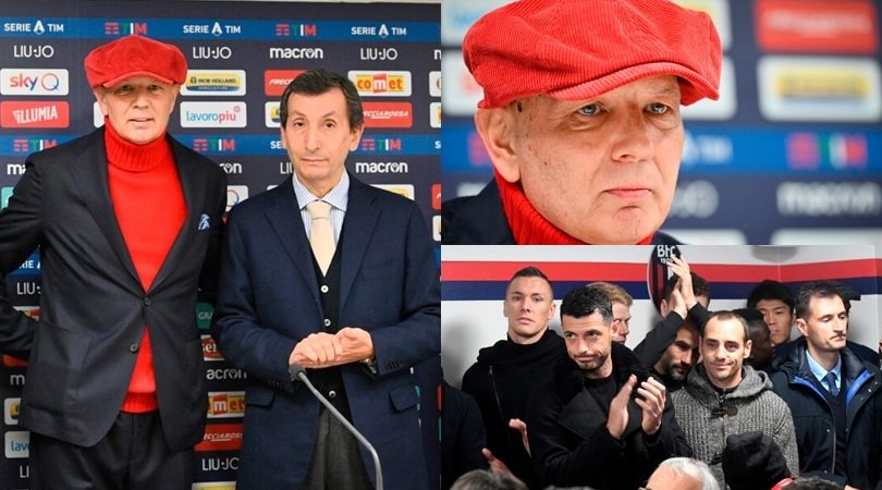 Mihajlovic si commuove in conferenza. Presente anche la squadra