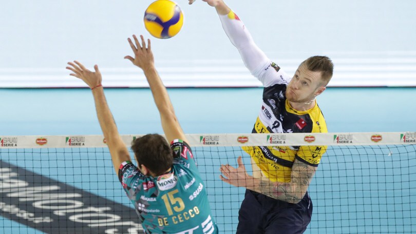 Superlega, Trento-Perugia anticipo della 13a, si gioca la 10a giornata