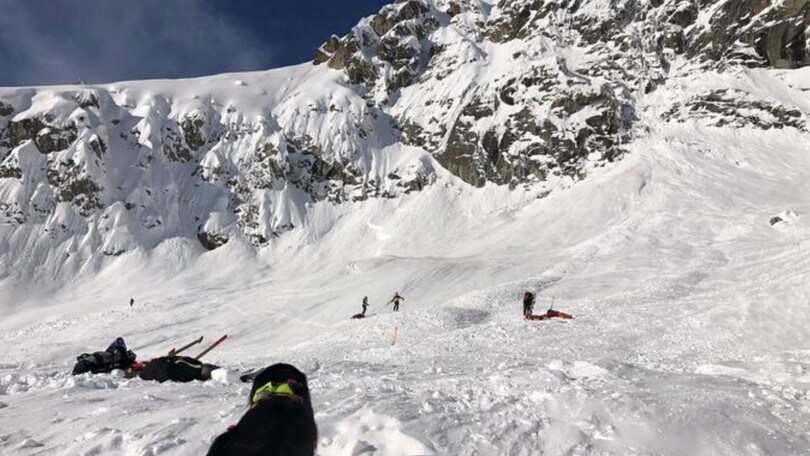 Deceduti due sciatori per una valanga sul Monte Bianco, terminate le ricerche