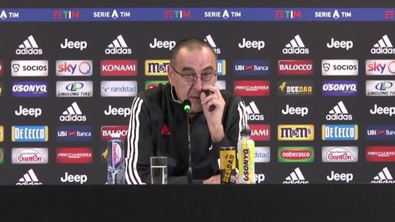 Sarri: "Ronaldo? Ha fatto un allenamento notevole"