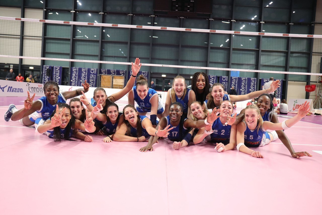 Il Club Italia regola Olbia in quattro set