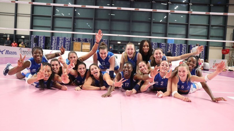 Il Club Italia regola Olbia in quattro set