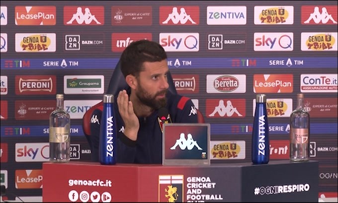 Thiago Motta: "Genoa a rischio B? 72 punti mancano..non è finita"