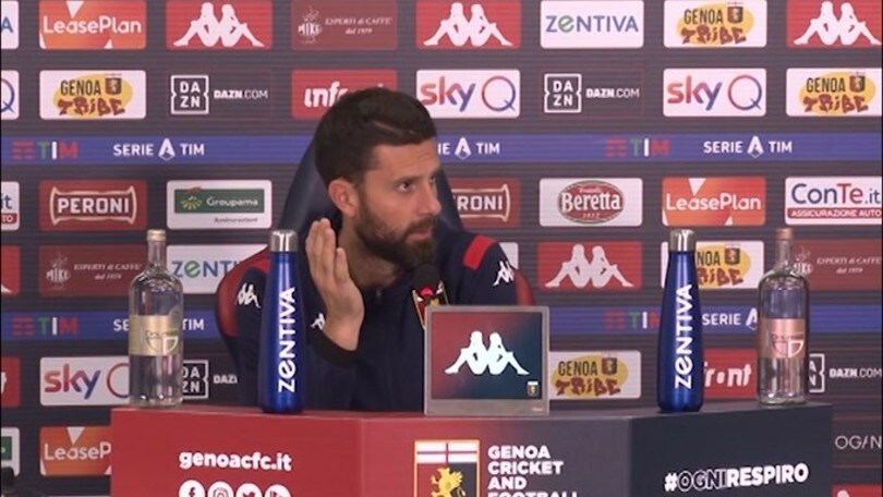 Thiago Motta: "Genoa a rischio B? 72 punti mancano..non è finita"