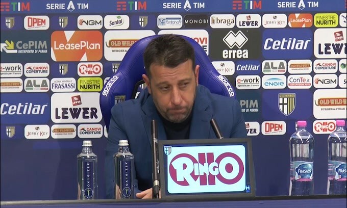 D'Aversa: "Kulusevski sottotono? E' stato bravo il Milan"