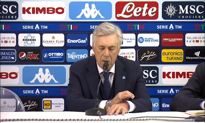 Ancelotti: "E' il minimo essere in discussione"