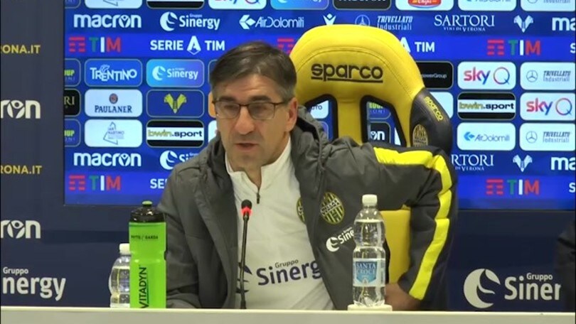 Juric: "Prestazione ottima. Gara decisa da episodi"
