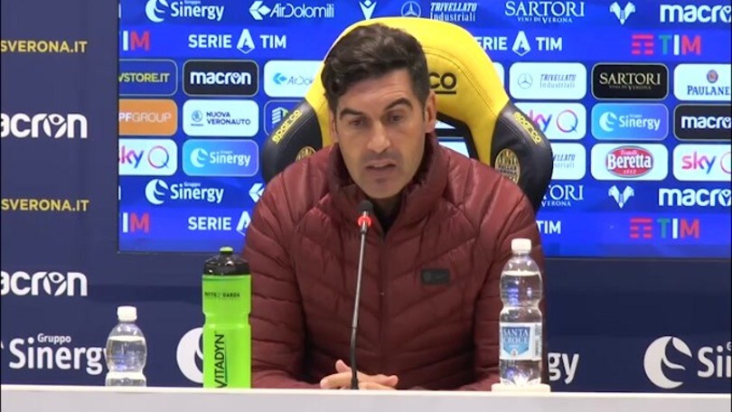Fonseca: "Mkhitaryan? Ha aiutato molto la squadra"