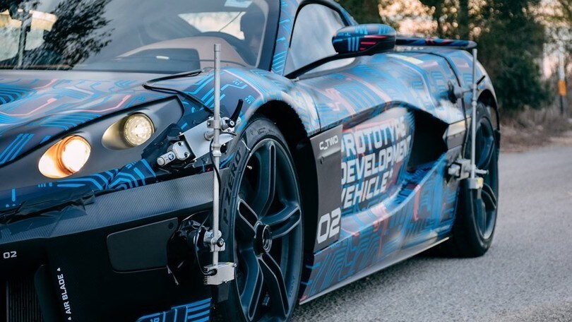 Rimac C_Two, l'hypercar elettrica presto pronta per la strada