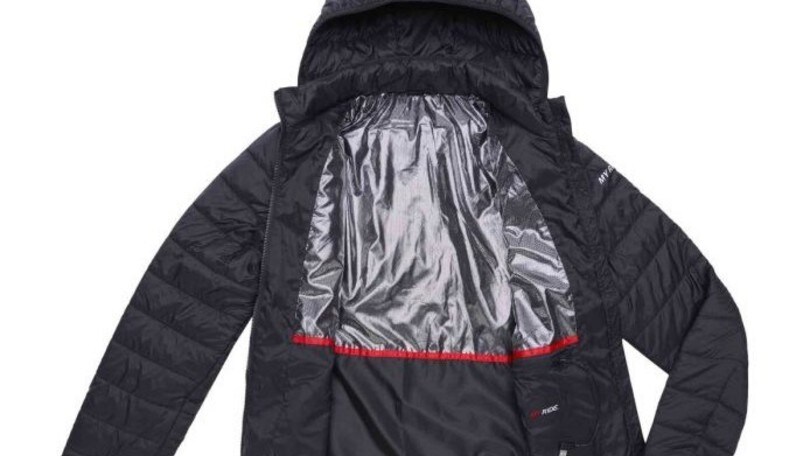 Wheelup lancia gilet e piumino riscaldati Thermo Fire