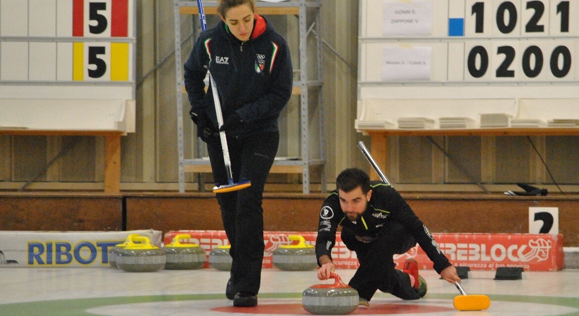 Curling, il doppio misto azzurro a caccia dei Mondiali