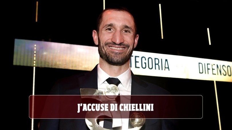 Chiellini: "Il Real decise di non far vincere il Pallone d'Oro a Ronaldo"