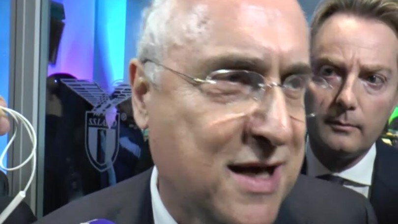Lotito: "Con la Juve mi auguro tanti tifosi"