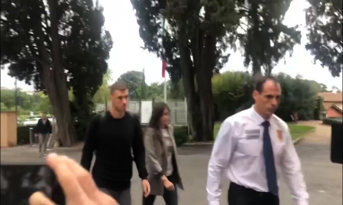 Roma, Dzeko costretto allo stop dalla febbre