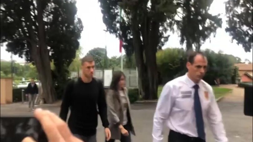 Roma, Dzeko costretto allo stop dalla febbre