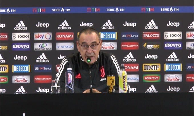 Sarri: "Contro la Lazio sarà una gara difficile"