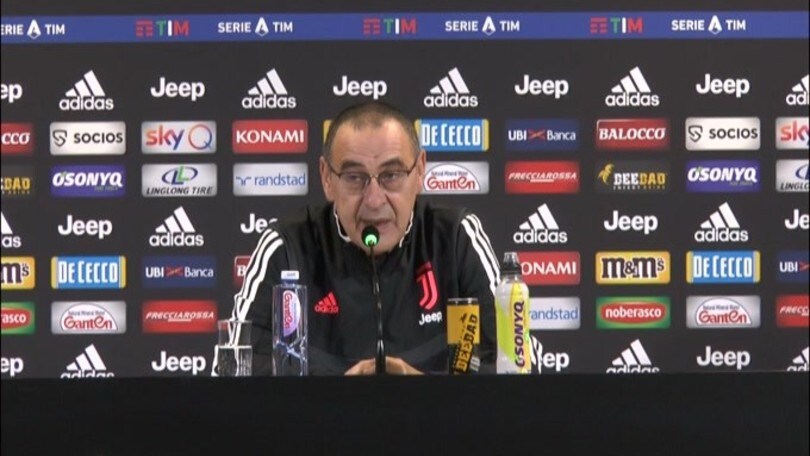 Sarri: "Contro la Lazio sarà una gara difficile"