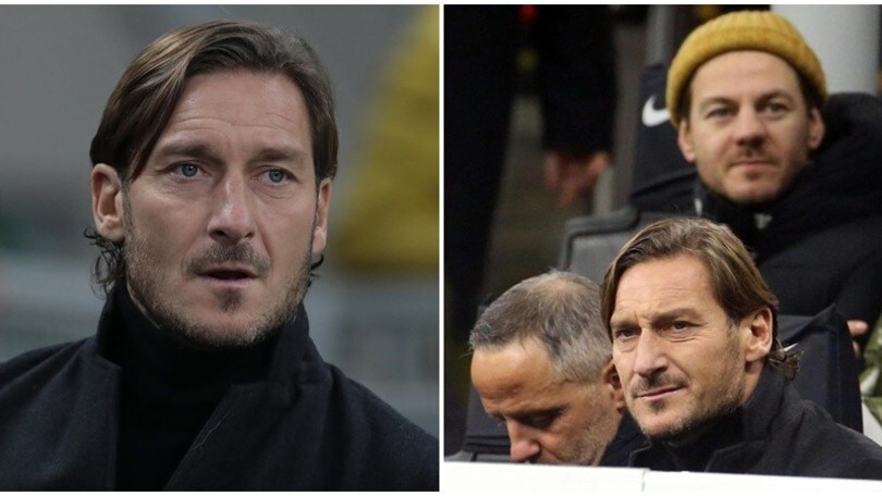 Inter-Roma, ospite d'onore al Meazza: c'è Francesco Totti